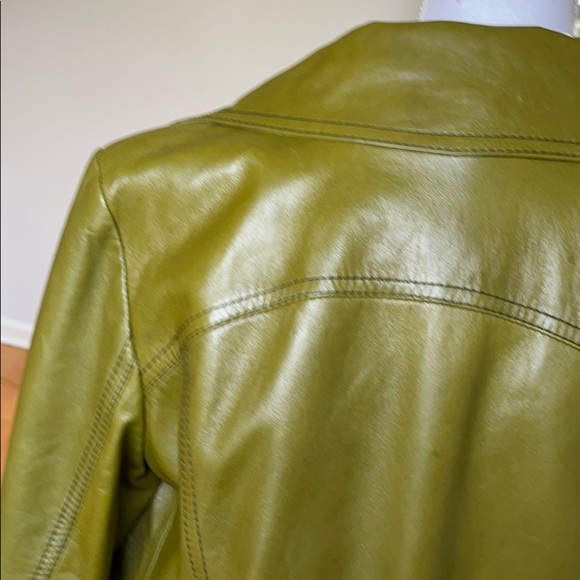 French leather coat size small - Picture 12 of 14